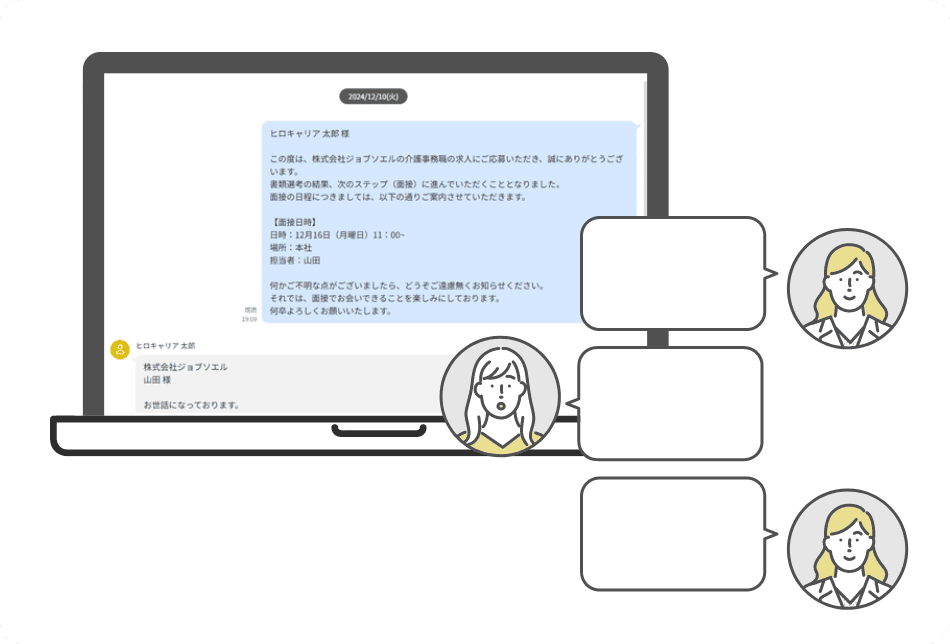 メッセージボックス送受信