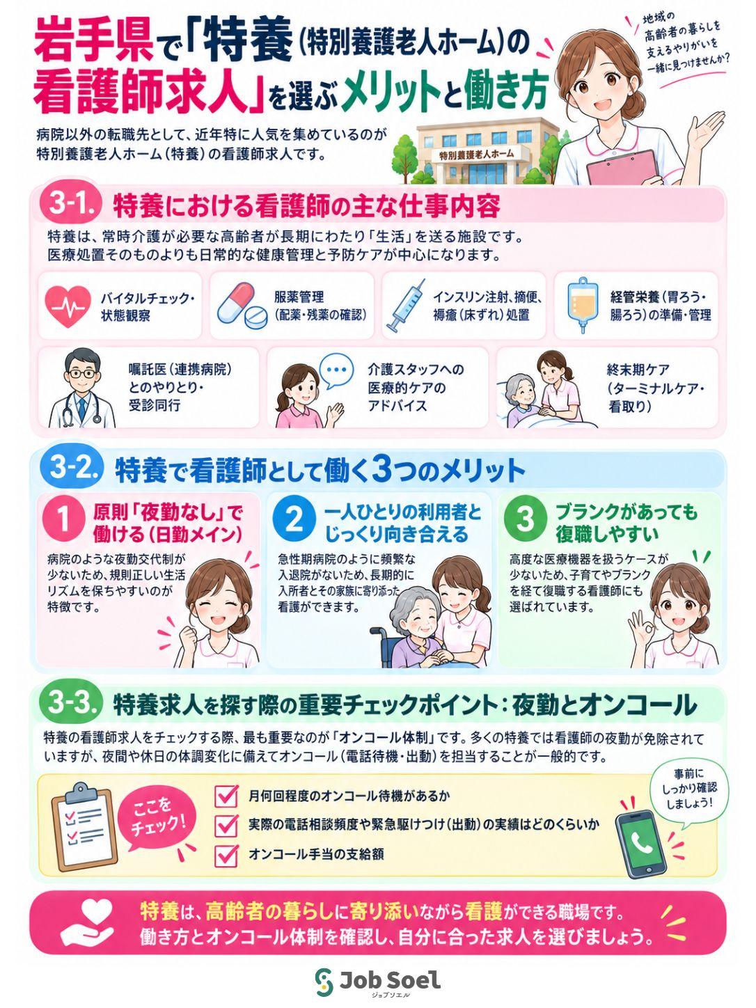 岩手県の看護師が特養で働くメリット