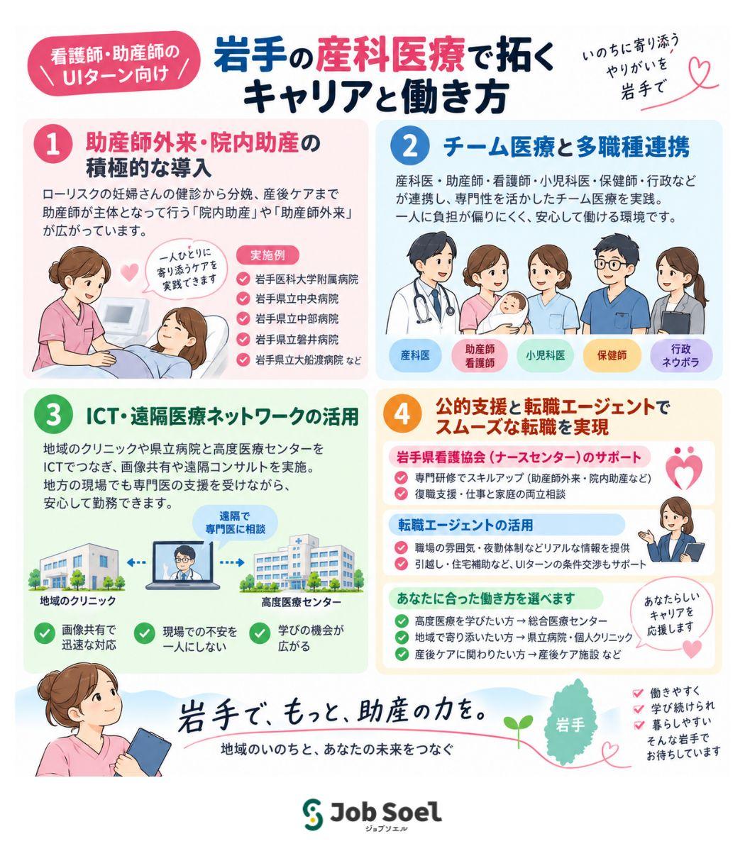 【看護師・助産師のUIターン向け】岩手の産科医療で拓くキャリアと働き方
